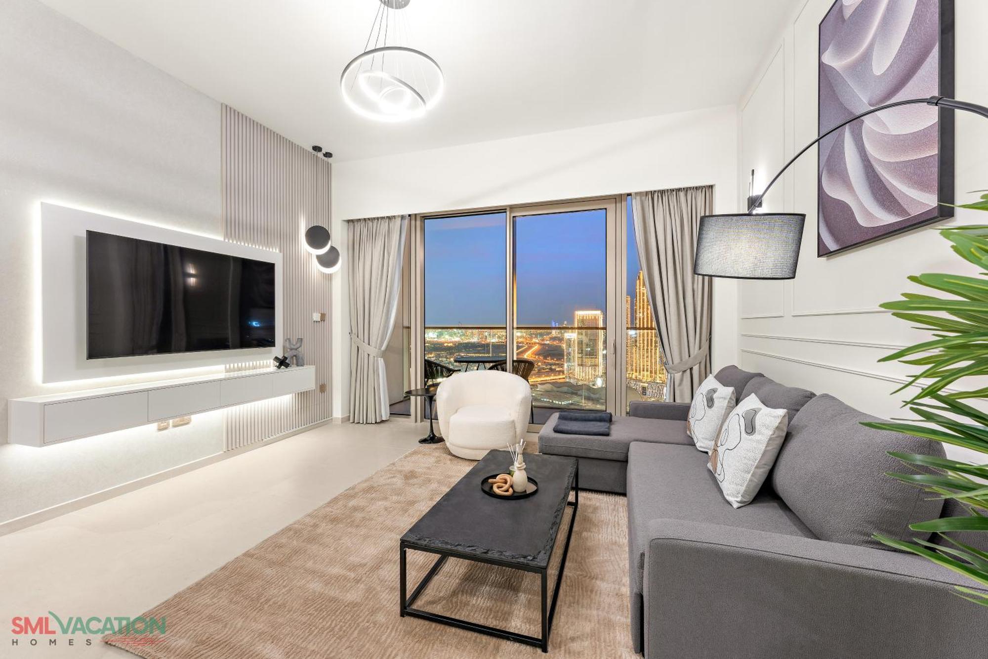 Sml Vacation Homes - Sky High Apartments With Burj Khalifa And Dubai Fountain Views At Grande Signature, Downtown Dubái Exterior foto