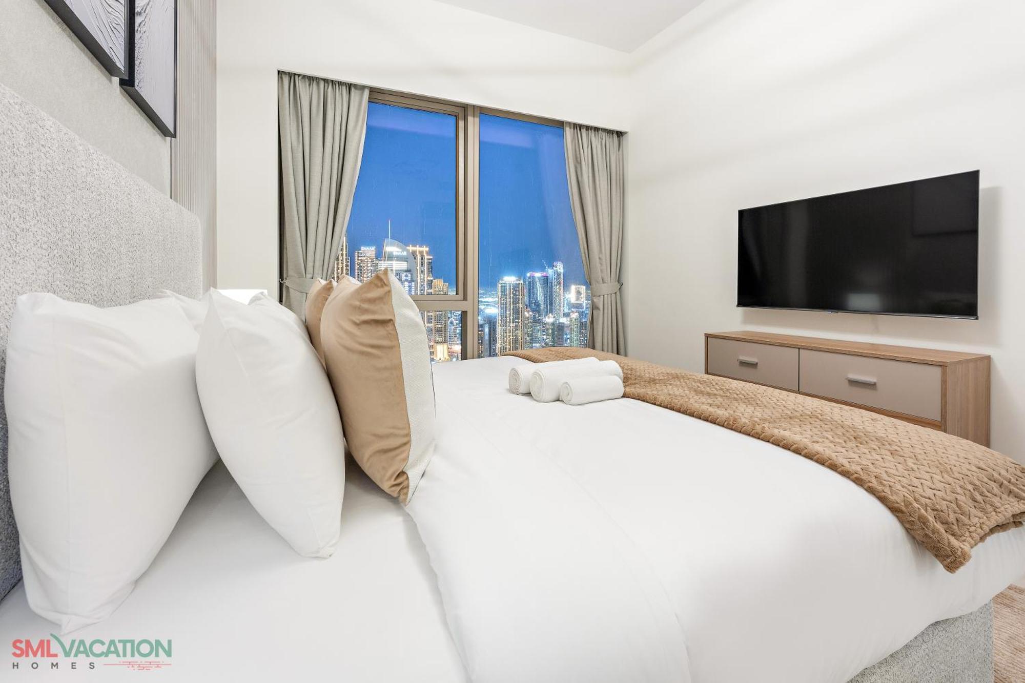 Sml Vacation Homes - Sky High Apartments With Burj Khalifa And Dubai Fountain Views At Grande Signature, Downtown Dubái Exterior foto