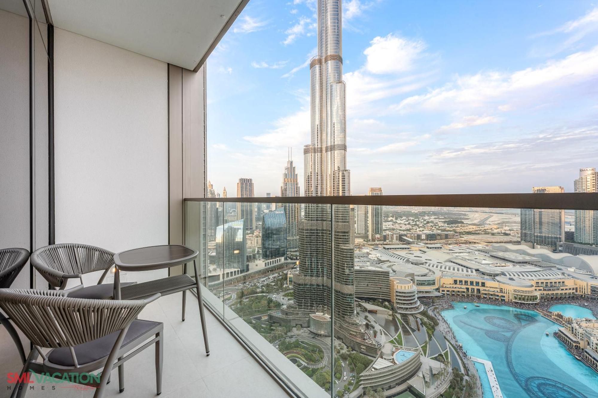 Sml Vacation Homes - Sky High Apartments With Burj Khalifa And Dubai Fountain Views At Grande Signature, Downtown Dubái Exterior foto