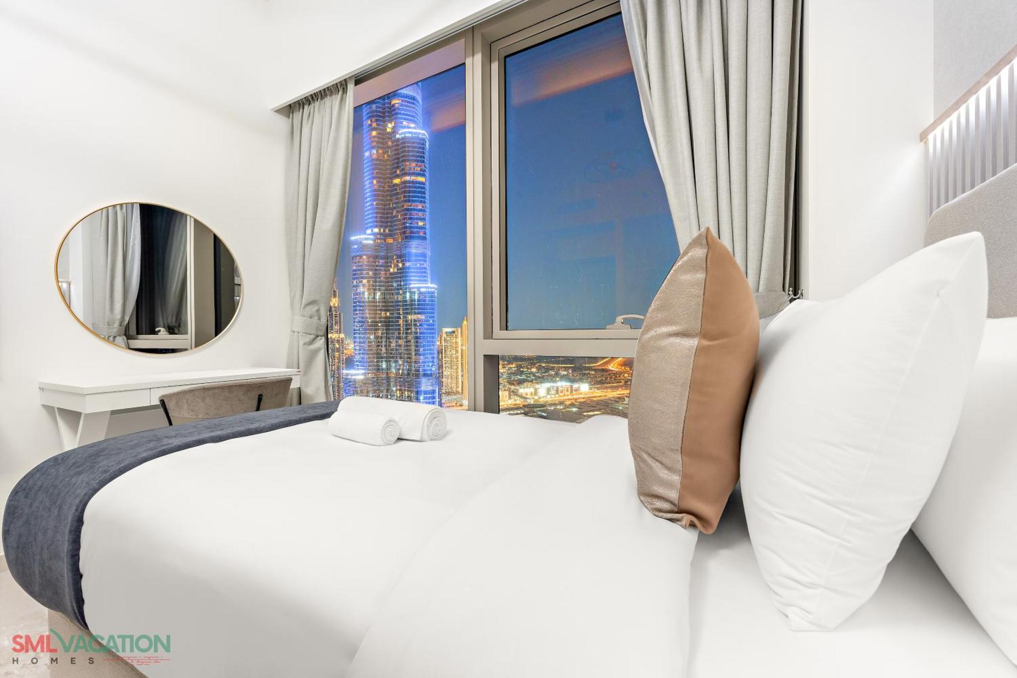 Sml Vacation Homes - Sky High Apartments With Burj Khalifa And Dubai Fountain Views At Grande Signature, Downtown Dubái Exterior foto